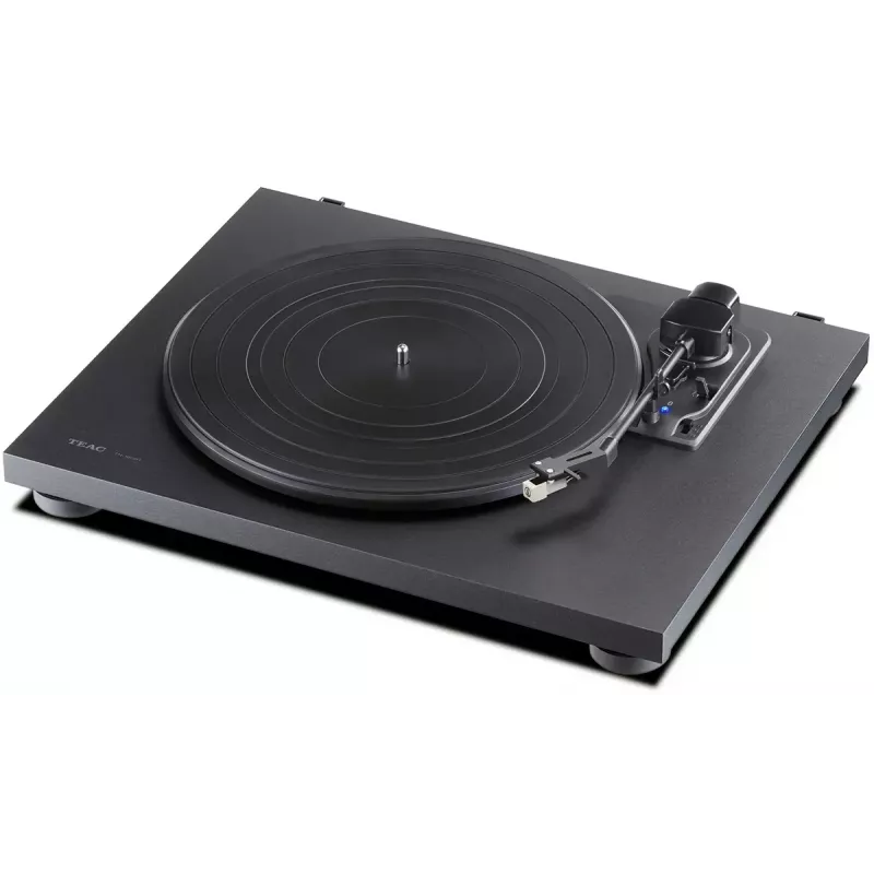 Riemengetriebener Audio-Plattenspieler TEAC TN-180BT-A3 Schwarz Halbautomatisch