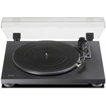 Riemengetriebener Audio-Plattenspieler TEAC TN-180BT-A3 Schwarz Halbautomatisch