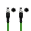 ACT Industrial 10.00 Meter Sensorkabel M12A 8-polig Stecker auf M12A 8-polig Stecker, Ultraflex TPE-Kabel, geschirmt