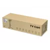 Equip 37-86 Zoll drehbarer TV-Wagen 50 kg Kapazität höhenverstellbar