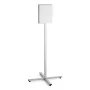 Infoständer Durable 502057 A4 Edelstahl, Anthrazit/Grau, 638×638×1348 mm
