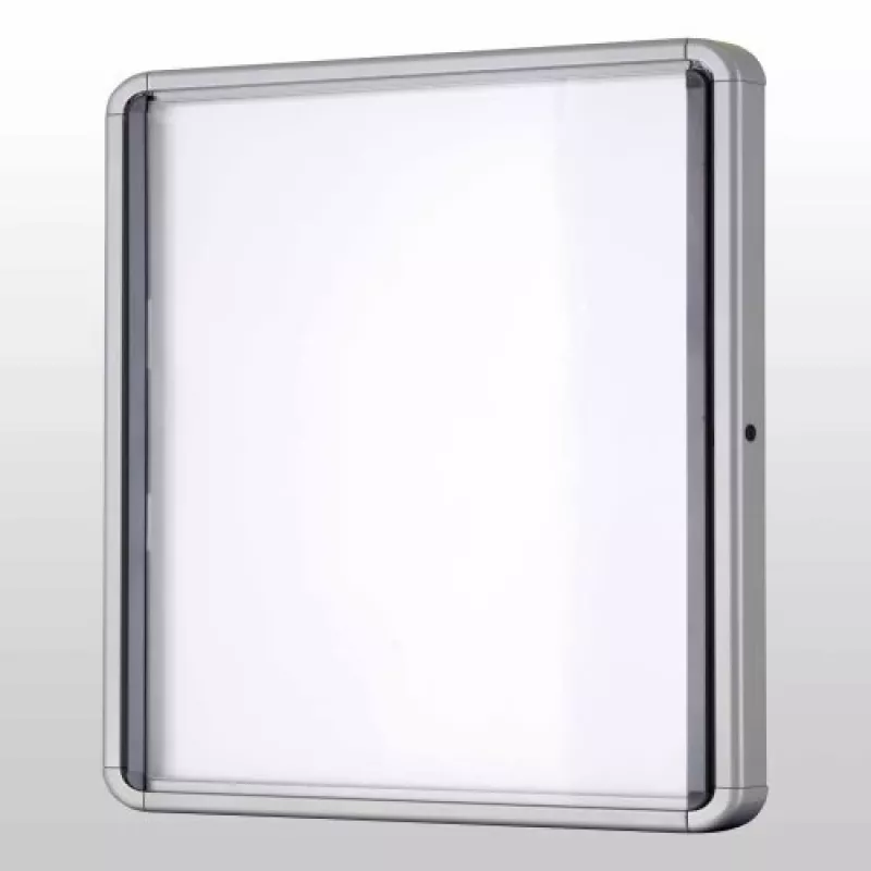 Nobo Premium Plus magnetische abschließbare Informationstafel mit Klapptür 8xA4