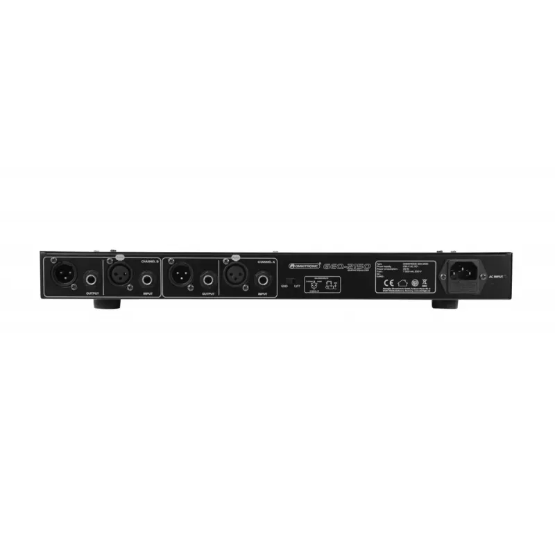 Parametrischer Equalizer Omnitronic 10355522