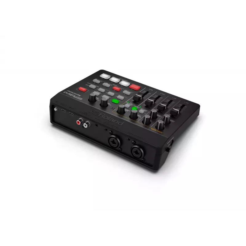 Audio Interface Roland AeroCaster Schwarz 24 bit 48 kHz Phantom Power 48 V