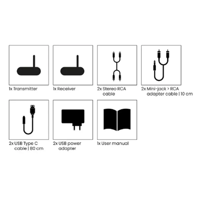 Marmitek Audio Anywhere 630 - Drahtloser Audio-Transmitter und -Empfänger