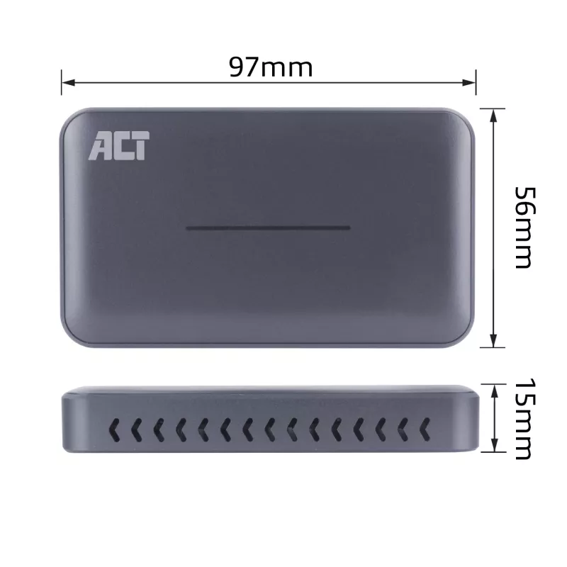 ACT USB-C Video Capture Card, HDMI 4K@60Hz Durchschleifung, 4K@30Hz Aufnahme