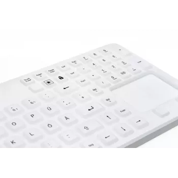 Tastatur GETT Cleantype Prime Touch+ USB Swiss White