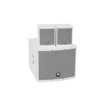 Lautsprecher Omnitronic 20000728 Weiß Kabelgebunden 130 W