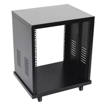 Freistehendes Rack Roadinger 30103170 12U Schwarz 50 kg Kapazität