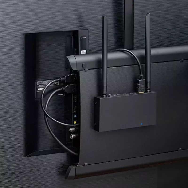Kabelloser AV-Sender & -Empfänger Marmitek TV Anywhere 4K Schwarz