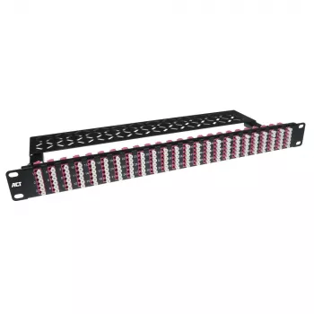 Glasfaser-Patchpanel hohe Dichte ACT FA2100 96 Anschlüsse 192 Fasern LC Multimode OM4