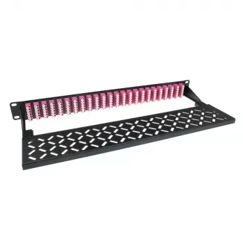 Glasfaser-Patchpanel hohe Dichte ACT FA2100 96 Anschlüsse 192 Fasern LC Multimode OM4