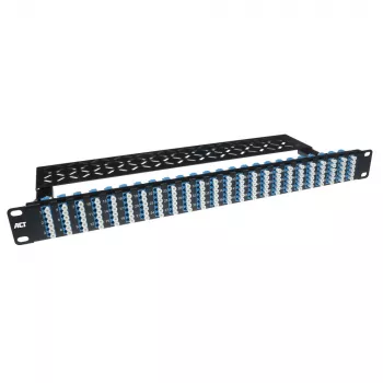 Glasfaserpanel hohe Dichte ACT FA2101 96 Anschlüsse 192 Fasern LC Singlemode OS2