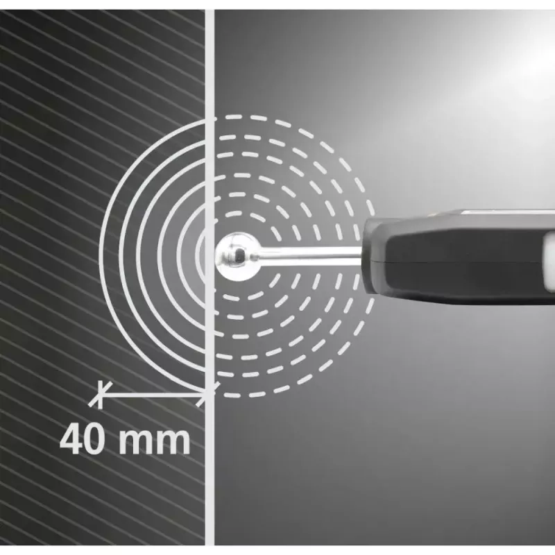 Laserliner MultiWet-Finder Plus Elektronisches Hygrometer Schwarz Weiß Digitalanzeige