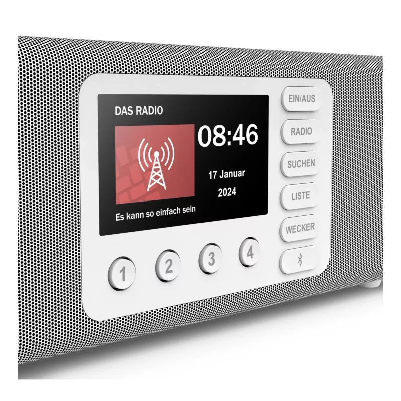 Personalradio Hama DR2002 DAB DAB+ FM 10W TFT-Display