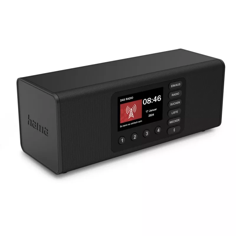 Personalradio Hama DR2002 Digital-Tuner DAB DAB+ FM 10W