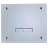Intellinet 19 Zoll Netzwerkschrank - Wandmontage (Zweiteiliger Schwenkrahmen), 9U, 600 mm tief, Grau, Flatpack, max. 30 kg, Schwenkbar für Zugang zur Rückseite des Schranks bei Wandmontage, Rack, Nutztiefe 385 mm, Teile für Wandmontage nicht im Lieferumfang enthalten
