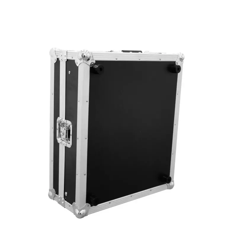 Flightcase Roadinger 3011157D Schwarz Silber