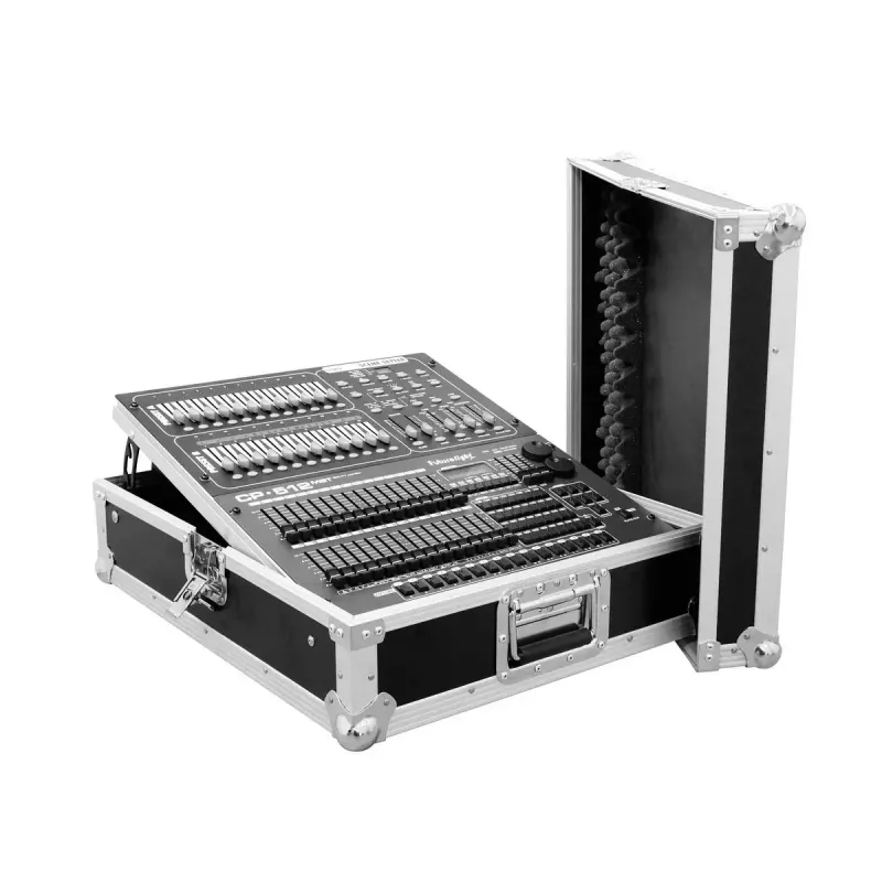 Flightcase Roadinger 3011157D Schwarz Silber