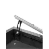 Flightcase Roadinger 3011157D Schwarz Silber