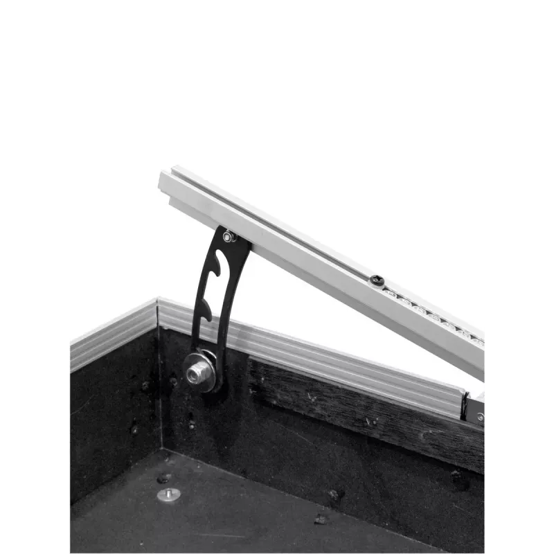Flightcase Roadinger 3011157D Schwarz Silber