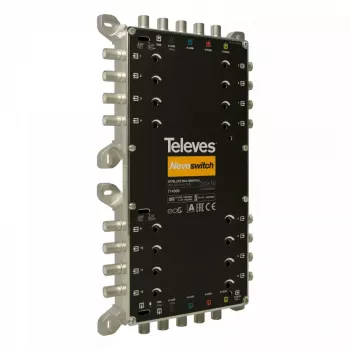 Satelliten-Multischalter Televes 714505 5 Eingänge 16 Ausgänge