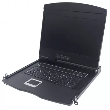 Intellinet 508025 Rack-Konsole 43,2 cm (17 Zoll) 1280 x 1024 Pixel Schwarz 1U