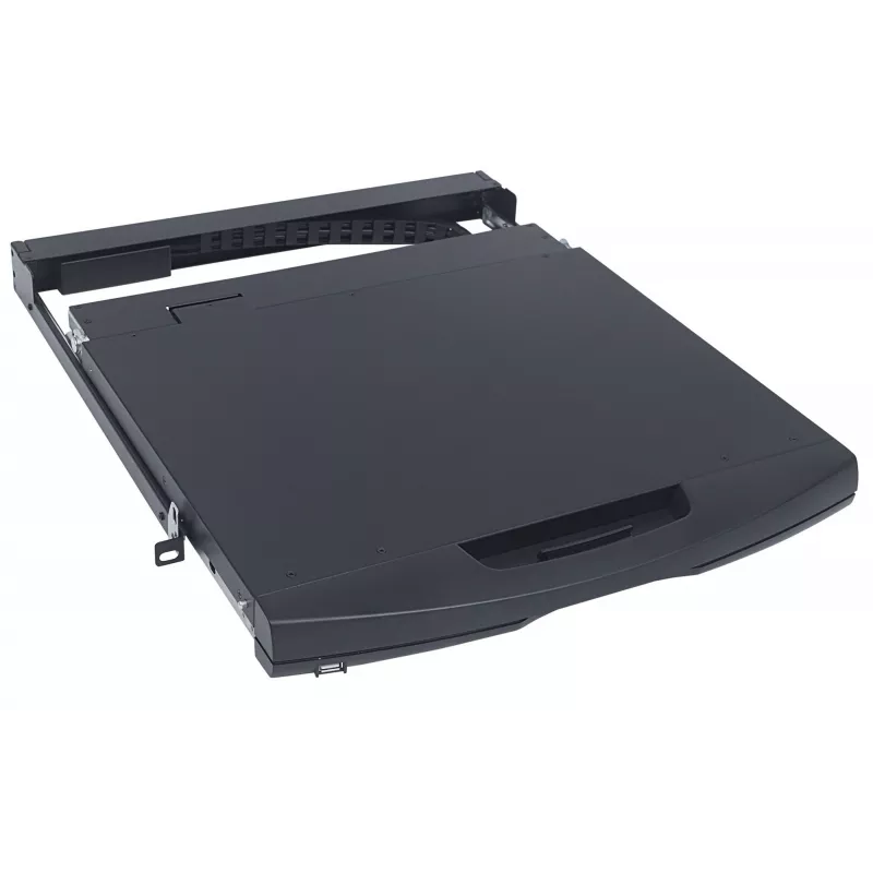 Intellinet 508025 Rack-Konsole 43,2 cm (17 Zoll) 1280 x 1024 Pixel Schwarz 1U