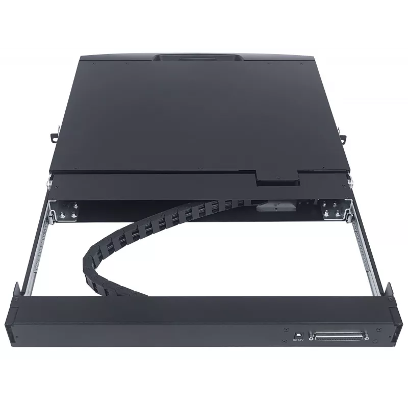 Intellinet 508025 Rack-Konsole 43,2 cm (17 Zoll) 1280 x 1024 Pixel Schwarz 1U