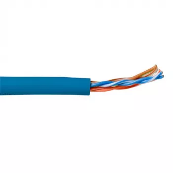 Patchkabel ACT CAT5E U/UTP verseilt Blau 305m