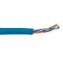 Patchkabel ACT CAT5E U/UTP verseilt Blau 305m