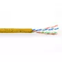 ACT CAT6 U/UTP Litzen-Patchkabel gelb 305 m