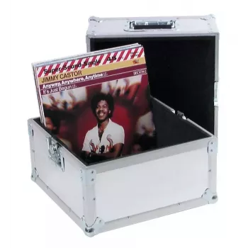 Hardcase Roadinger 30110025 für Schallplatten Sperrholz Aluminium 375x375x440mm