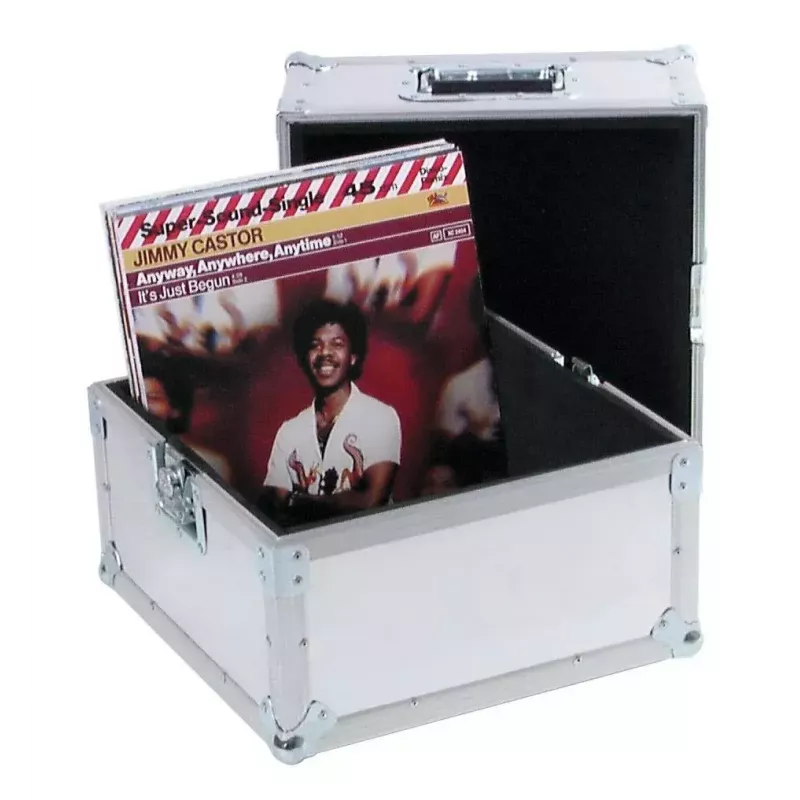 Hardcase Roadinger 30110025 für Schallplatten Sperrholz Aluminium 375x375x440mm