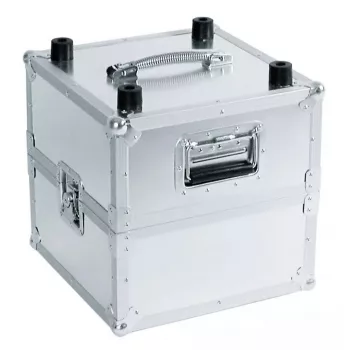 Hardcase Roadinger 30110025 für Schallplatten Sperrholz Aluminium 375x375x440mm