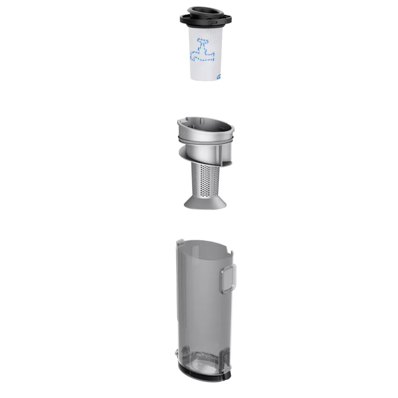 Rowenta RH1129 2-in-1-Stabstaubsauger Akku Trocken Beutellos 0,4 L 100 W Lila, Aluminium