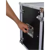 Flightcase Roadinger 30107270 MDF Schwarz Silber 10,6 kg