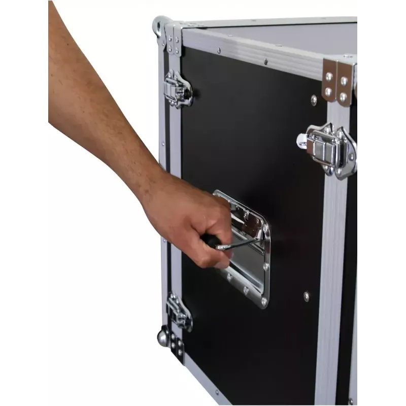Flightcase Roadinger 30107270 MDF Schwarz Silber 10,6 kg