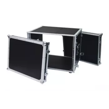 Flightcase Roadinger 30107260 MDF Schwarz Silber 9,7 kg