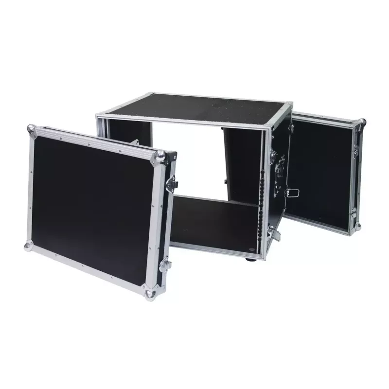 Flightcase Roadinger 30107260 MDF Schwarz Silber 9,7 kg