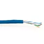 Kabel ACT CAT5E U/UTP PVC massiv blau 305 m