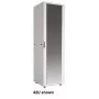 Intellinet 19 Zoll Netzwerkschrank – Freistehend (Basic), 42HE, 600x800mm (Breite x Tiefe), Grau, Flatpack, Max. 600kg, Ein-Punkt-Türschloss, Ein Schloss pro Seitenwand, Nutzbare Tiefe 123 bis 573mm, Rack, IP20, Stahl