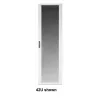 Intellinet 19 Zoll Netzwerkschrank – Freistehend (Basic), 42HE, 600x800mm (Breite x Tiefe), Grau, Flatpack, Max. 600kg, Ein-Punkt-Türschloss, Ein Schloss pro Seitenwand, Nutzbare Tiefe 123 bis 573mm, Rack, IP20, Stahl