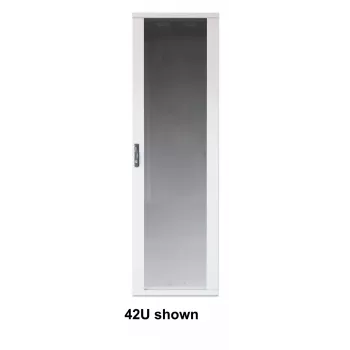 Intellinet 19 Zoll Netzwerkschrank – Freistehend (Basic), 42HE, 600x800mm (Breite x Tiefe), Grau, Flatpack, Max. 600kg, Ein-Punkt-Türschloss, Ein Schloss pro Seitenwand, Nutzbare Tiefe 123 bis 573mm, Rack, IP20, Stahl