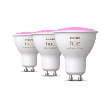Philips Hue White and colour ambience GU10 – smarter Spot – (3er-Pack)