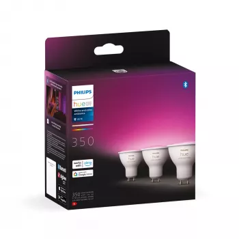 Philips Hue White and colour ambience GU10 – smarter Spot – (3er-Pack)