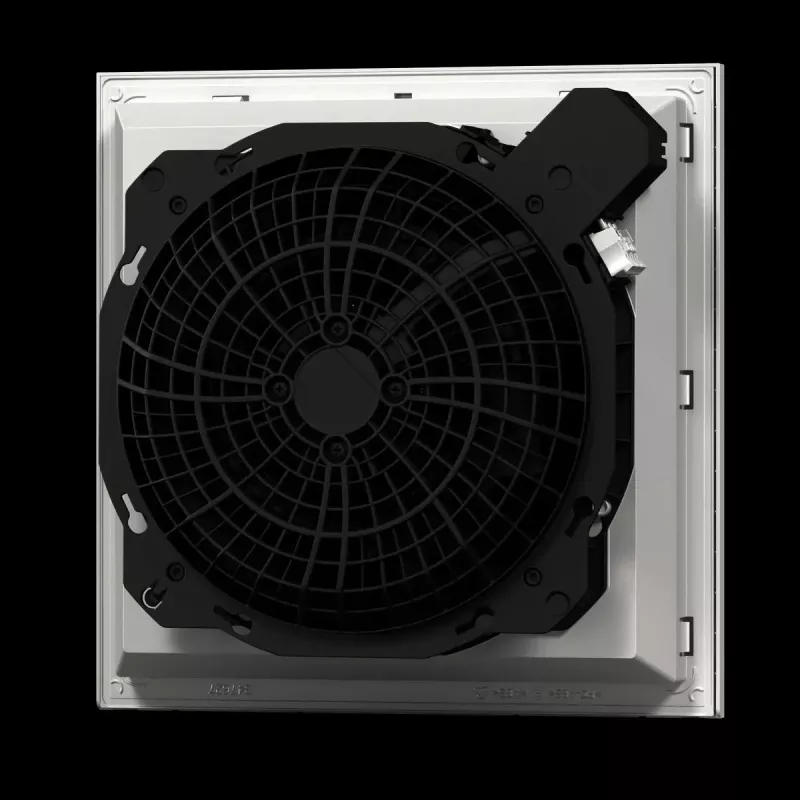 Rack-Zubehör Rittal 3244.740 — Kunststoffgehäuse, Luftstrom 910 m³/h, weiß