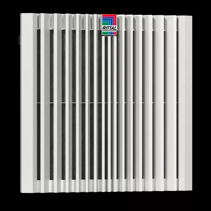 Rack-Zubehör Rittal 3244.740 — Kunststoffgehäuse, Luftstrom 910 m³/h, weiß