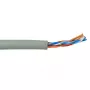 Patchkabel ACT CAT5E U/UTP Litze Grau 305m