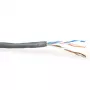 Kabel ACT CAT5E U/UTP PVC massiv grau 500 m